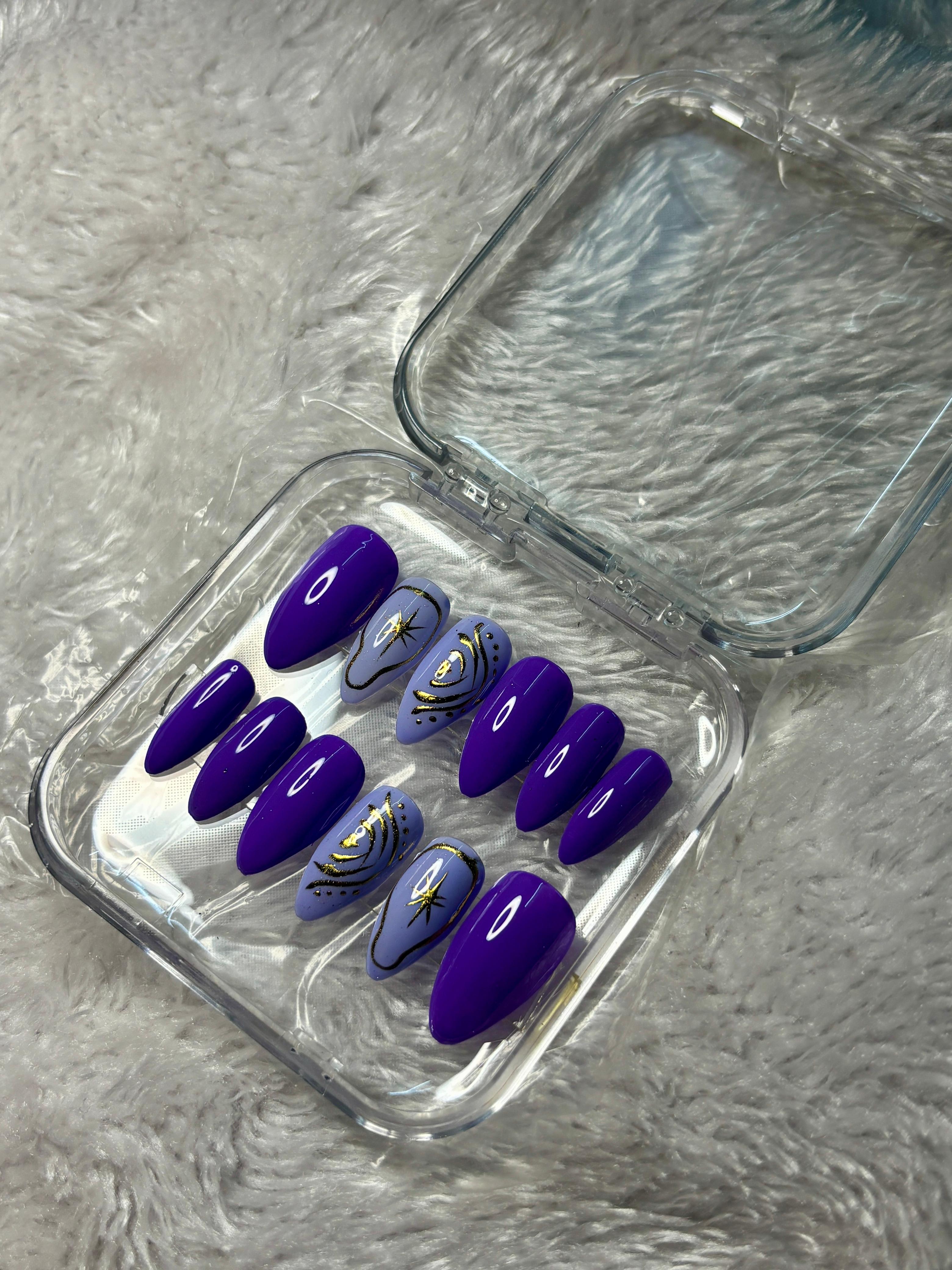 Purple Lavender golden chrome